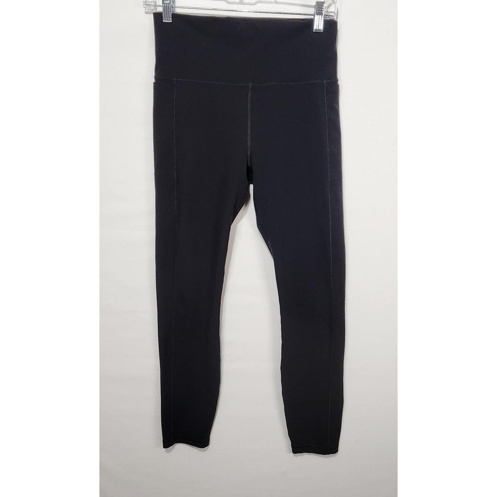 Vuori Women's Size M Black High Rise 7/8 Leggings Yoga Activewear Pants